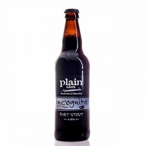 Plain Ales Incognito Stout 4.8% 500ml